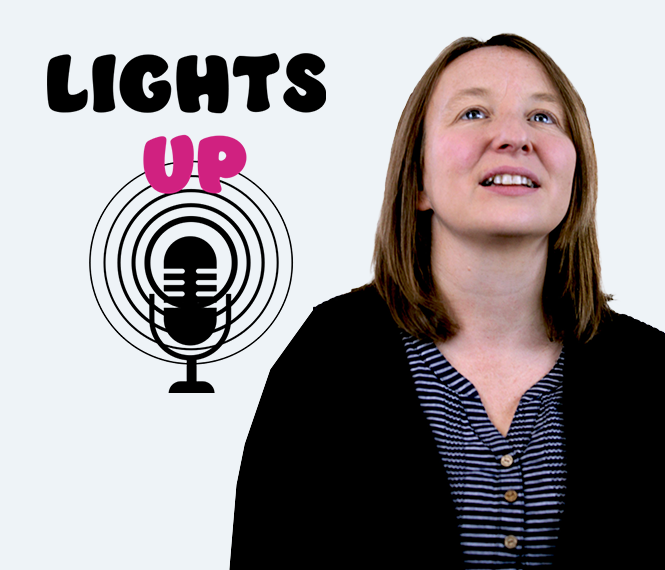 Sarah Brigham Lights Up Podcast portrait
