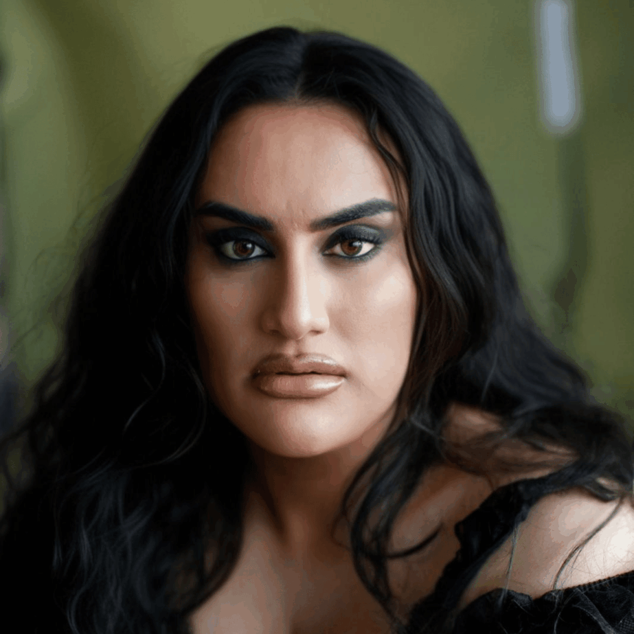 Headshot of Val Brown, actor in TRANS IT.